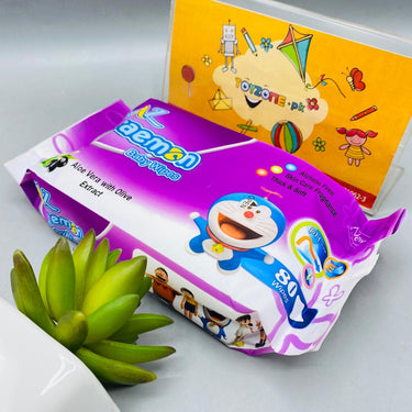 Maz Doreamon Skin Care Baby Wipes